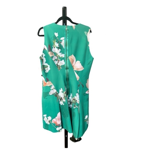 NWT Ted Baker London Luxie Floral Neoprene Skater Dress - Picture 2 of 8